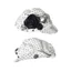 Chấm Bi Handmade Ba Chiều Da Ruy Băng Hoa Đám Mây Bong Bóng Đầu Lớn Có Thể Điều Chỉnh Beret Flat Thay Thế