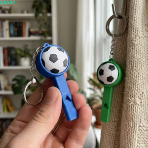 QEARY Bóng Thể Thao Clicker, Mô Phỏng Nhựa 3D In Clicker Bóng Móc Khóa, Túi Mặt Dây Chuyền Ngộ nghĩnh Bóng Đá Mini Cảm Giác Clicker Đồ Chơi Tặng