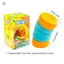 Đồ chơi xếp chồng lên nhau Magic-Tower đầy màu sắc Xếp hình 3D Đồ chơi cầm tay giảm căng thẳng cho trẻ em và người lớn