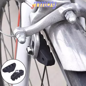 TMOY 2 Cặp Bla Road C Má Phanh Đường Xe Đạp Giá Đỡ Cao Su Núi Xe Đạp Phanh Áo Thay Thế Đệm Phanh Cho Ngoài Trời TMOY