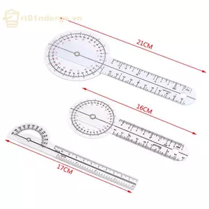 GE 6 / 8Inch Goniometer Y Tế Khớp Thước Chỉnh Hình Chỉnh Hình Quy Tắc Góc Cột Sống Ngón Tay Góc Thước Protractor VN
