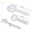 GE 6 / 8Inch Goniometer Y Tế Khớp Thước Chỉnh Hình Chỉnh Hình Quy Tắc Góc Cột Sống Ngón Tay Góc Thước Protractor VN