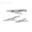 GE 50 Chiếc Mini Cá Sấu Kẹp Mini Bạc Kim Loại Cá Sấu Kẹp 28 Mm 35 Mm 45 Mm Để Kiểm Tra Điện Để Kiểm Tra Pin VN