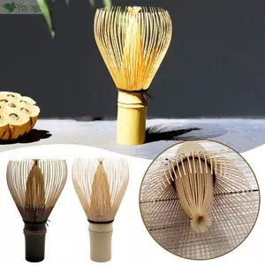 YOLOGO Chasen, Máy đánh trứng Matcha tái sử dụng đa chức năng, Bộ trà Nhật Bản bằng tre hữu ích Bàn chải tre dành cho những người yêu thích trà