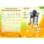 Máy vắt cam Sharp EJ-J415-WH 1.5L, 40W, 2 đầu vắt - Bảo hành chính hãng 12 tháng