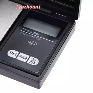 Trang sức Cân điện tử bằng thép không gỉ Mini Cân nhà thơ kỹ thuật số Gold Gram Cân trọng lượng Cân bằng Cân nhà thơ di động