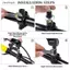 Ziyulinyuk Xe Đạp Leo Núi Gương Chiếu Hậu Xe Đạp Điện Gương Phẳng 360 Độ Có Thể Điều Chỉnh Phản Quang Gương Đảo Chiều Phụ Kiện Đi Xe Đạp VN