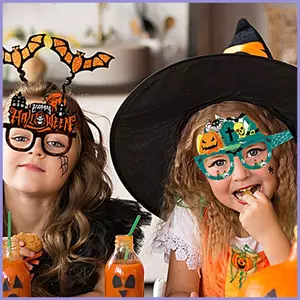 Kính Halloween Cho Trẻ Em 12 Miếng Carnival Trang Phục Kính Mắt Gian Hàng Ảnh Kính Mắt Cho Trẻ Em Thanh Thiếu Niên Người Lớn mueadsyvn