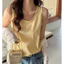 Áo yếm Nữ Mặc Ngoài Mùa Xuân Hè Rời Lười Phong Cách Đẹp Lưng Che Bên Ngực Không Tay Đáy Bên Trong Top HDLR