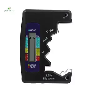 Máy Kiểm Tra Pin Kỹ Thuật Số C D N AA AAA 3V Nút Dung Lượng Tế Bào Che Máy Phát Hiện Màn Hình LCD Công Cụ Chẩn Đoán Điện Dung mới