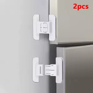 Ziyulinyuk 2 Chiếc Bảo Vệ An Ninh Trẻ Em Tủ Lạnh Lo Nội Thất Nhà Tủ Cửa An Toàn Los Chống Mở Nước Loer Bule VN