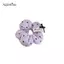 AqToCna Hình Hoa Tóc Scrunchies In Hình Trái Tim Dễ Thương Độ Đàn Hồi Cao Không Trượt Dây Tóc Cho Bé Gái Mặc Cả Ngày Yoga AqToCna