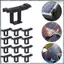 30Pc Khung Bảng Điều Khiển Năng Lượng Mặt Trời Kẹp Thoát Nước Độ Dày 35 Mm Tấm PV Tự Động Loại Bỏ Thấm Nước Bụi Dụng Cụ Ngoài Trời Dễ Dàng Sử Dụng