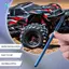 Trục truyền động trung tâm kim loại Trục truyền động trung tâm 6855 cho phụ tùng xe RC 1 / 10 4WD, Xanh đậm