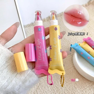 | 【his romand】 | ☃SHAQINUO 6 Màu Ống Son Bóng Dưỡng Ẩm Dây Xích Nước Thủy Tinh Gương Son Bóng Màu Dưỡng Ẩm Môi Dầu Son Bóng❇