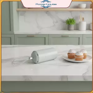 Máy trộn chạy bằng điện cầm tay POWER Máy trộn chạy bằng pin với tốc độ có thể điều chỉnh để nướng đồ uống nấu ăn.