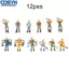 <cosyh>Workers Figures 100% Brand New 12 Pcs Figures High Quality Railway Workers