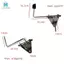 Cho Bộ Trống Phụ Kiện Nối Dài Cho Trống Vòng Gắn Cymbal Giá Đỡ Kẹp Z-Rod Bộ Gõ Gắn Chân Đế A