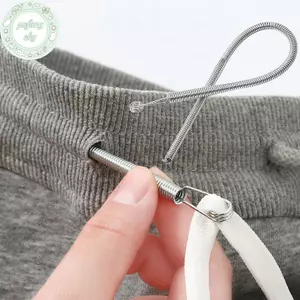 PUSKY Có Thể Uốn Cong Lò Xo Dây Rút Ren Kẹp Quần Áo Áo Co Giãn Dây Ren Dây Rút Linh Hoạt DIY VN