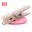 Mini Hình Trái Tim Tình Yêu Kẹp Gỗ Tin Nhắn Giá Đỡ Ảnh Album Thẻ Giấy Chốt Trang Trí Chụp Ảnh - Hồng 20 Chiếc