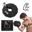 2 Đĩa tập thể dục 0,5kg Đĩa siêu nhỏ tạ Đĩa trọng lượng phân số bằng cao su Thay đổi màu đen