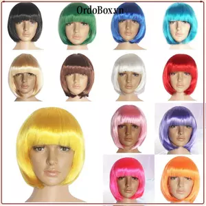 ORDOBOX Bob Tóc Giả Bán Chạy Unisex Trang Phục Thẳng