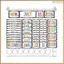 Lịch Lật Pastel Nhiều Màu Sắc Với 54 Thẻ Ngày Thành Phần Lịch Lật Bảng Bản Tin Bộ Giá Đỡ Có Thể Điều Chỉnh