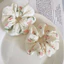 Scrunchies buộc tóc Muslin cao cấp họa tiết dễ thương hot trend