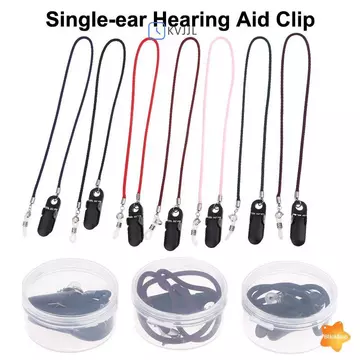 [KvJJL-t] 1 Cái Kẹp trợ thính đa chức năng Kẹp trợ thính Phụ kiện ngăn ngừa mất dây treo di động Dây cố định máy trợ thính mới