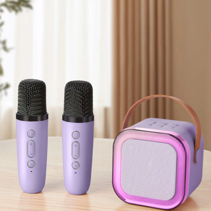 Loa Bluetooth, loa Bluetooth di động có cổng USB, loa Bluetooth không dây tích hợp chức năng hát – 4