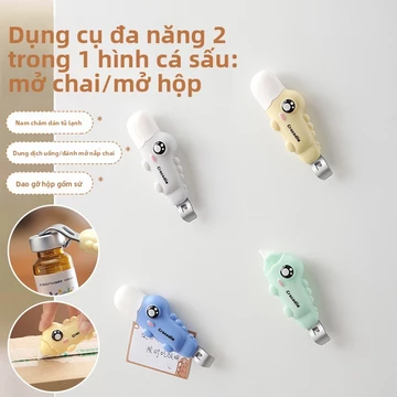 Dụng cụ mở hộp cá sấu hai trong một Dụng cụ mở hộp nhỏ cầm tay hai trong một Dụng cụ mở hộp Dao cắt hộp chất lỏng Dụng cụ mở chai