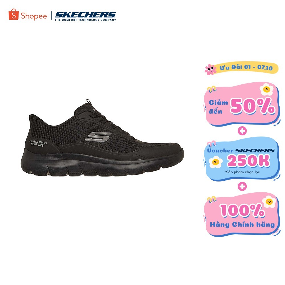 [ĐỘC QUYỀN ONLINE] Giày Thể Thao Nam Skechers Slip-Ins Sport Summits Leyter Thường Ngày - 233047-BBK