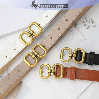 Onetimingfine Quần Jean Cao Cấp Thắt Lưng Da Nữ Thời Trang Mềm Thắt Lưng Phiên Bản Hàn Quốc Quần Jean Thắt Lưng Đa Năng Thông Thường VN