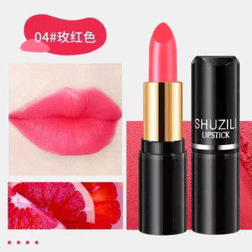 Son môi hồng hồng Matte Son môi nhung chống thấm nước Son môi dính 8 màu gợi cảm chống dính Cốc trang điểm lâu trôi Son môi rắn dưỡng ẩm