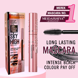 MEIDAISHIYA Mascara Chống Thấm Nước Dày Kéo Dài Sơn Lót Trang Điểm Lâu Dài Nhấp Nháy