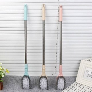 [Mẫu mới] Cây cọ toilet chà sàn đầu vuông, cán Inox cao cấp - tiện dụng, siêu bền