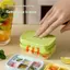 PlumHOUSE Khay Silicon Dễ Dàng Bấm - Khuôn Làm Lạnh Nhanh Cấp Thực Phẩm Cho Nhà Bếp Gia Đình & Sử Dụng Ngoài Trời Phụ Kiện Nhà Bếp VN