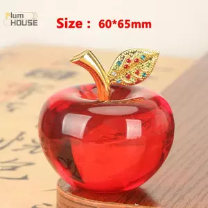 Trang trí trái cây pha lê PlumHOUSE - Đồ trang trí đào, nho và hoa hồng cho phòng ngủ, phòng khách và quà tặng văn phòng VN