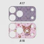 Sanrio Hello Kitty Kuromi Cinnamoroll Miếng Dán Giấy Máy Ảnh Mềm Mỏng Cho iPhone 17 Pro / 17 Pro Max Trang Trí Phim Máy Ảnh Chống Mài Mòn Chống Trầy Xước Bảo Vệ Camera