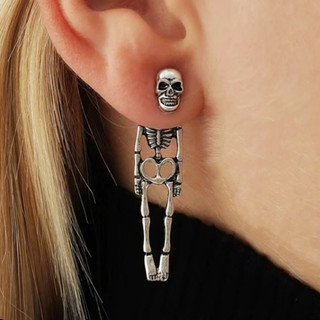 Sản phẩm mới: Vòng tay Gothic Halloween hình đầu lâu và xương H0JC