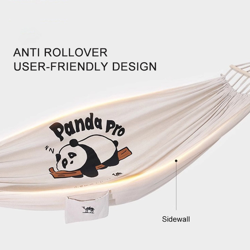Võng vải ngoài trời CAMELCROWN Panda, Võng dày và mở rộng chống lật