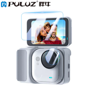 PULUZ Mỡ Bò Thích Hợp Cho Bóng Đá Insta360 GO Ultra Thumb Camera Kính Cường Lực Ống Kính Phim
