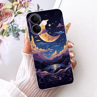 Dành Cho Vivo V60 Lite 4G 5G Mới Mát Họa Tiết Rồng Hổ Vỏ Điện Thoại Vivo V60 V60lite Silicon Mềm TPU