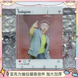 BTS RM Jin V Từ Trượt Ra Trang Phục Có Thể Thay Đổi Acrylic Mặt Dây Chuyền Xuất Hiện Cao Kpop Người Nổi Tiếng Merch Túi Quyến Rũ Sưu Tập Quạt Quà Tặng Phụ Kiện