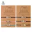 3 Cái / bộ Gia Đình Em Gái Quà Tặng Vòng Tay Lời Hứa Pinky Vòng Tay Mối Quan Hệ Tình Bạn Cho Những Người Bạn Thân Nhất Chị Em Gia Đình Dropship [Mina]