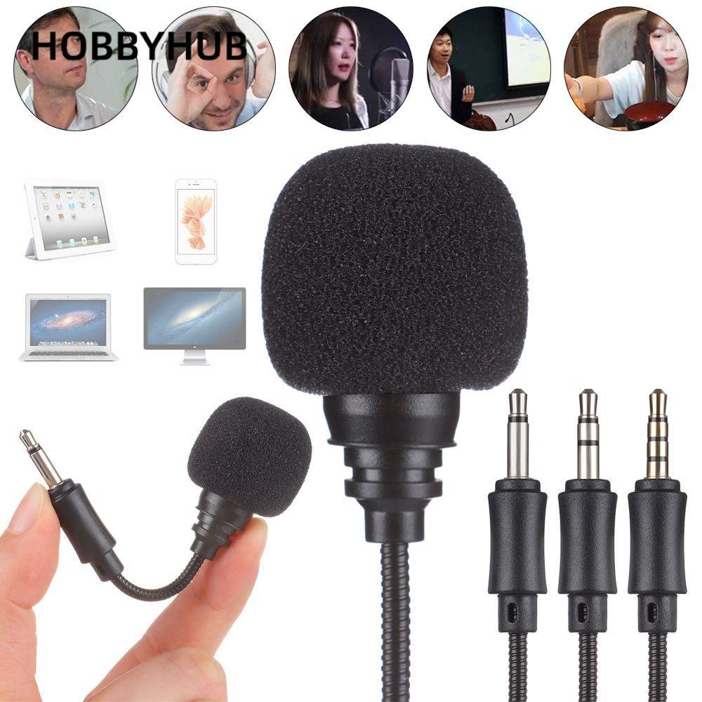 HOBBYHUB Micro Phỏng Vấn Di Động Phát Trực Tiếp Điện Thoại Thông Minh Megaphone Ghi Card Âm