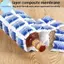 Pufangbliss 12 16 24 Lưới Gel Có Thể Tái Sử Dụng Ice Pa Túi Làm Mát Cho Lon Thực Phẩm Cho Bệnh Viện Hộp Cơm Trưa Cắm Trại VN