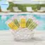 Pufangbliss 100 Chiếc Hoa Anh Đào In Hình Túi Đựng Kem Có Thể Kín Nhiệt Popsicle Nhựa Bọc Cho Tự Chế Kem Sữa Chua Sti VN