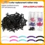 VFZ 24 / 60 / 100 Chiếc Miếng Lót Thay Thế Máy Uốn Mi Độ Co Giãn Mạnh Không Dễ Phá Vỡ Thay Thế Dải Cao Su Trang Điểm Dụng Cụ Tạo Kiểu Tóc Louislifecool