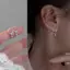 JULYHOT Nhỏ Hạt Tròn Bông Tai Nữ Đơn Giản Cá Tính Thời Trang Bông Tai Tặng Massivedeals
